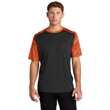 Sport - Tek ST371 CamoHex Two - Tone Crew Neck T-Shirt - Gorvex.com