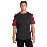 Sport - Tek ST371 CamoHex Two - Tone Crew Neck T-Shirt - Gorvex.com