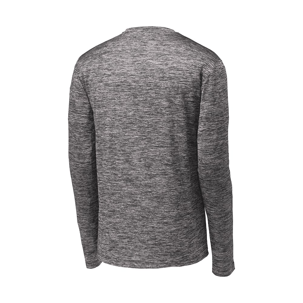 Sport - Tek ST390LS PosiCharge Long Sleeve Electric Heather T-Shirt - Gorvex.com