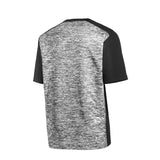 Sport - Tek ST395 PosiCharge Two - Tone Electric Heather Short Sleeve Tee - Gorvex.com