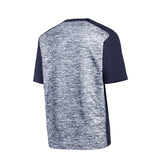 Sport - Tek ST395 PosiCharge Two - Tone Electric Heather Short Sleeve Tee - Gorvex.com