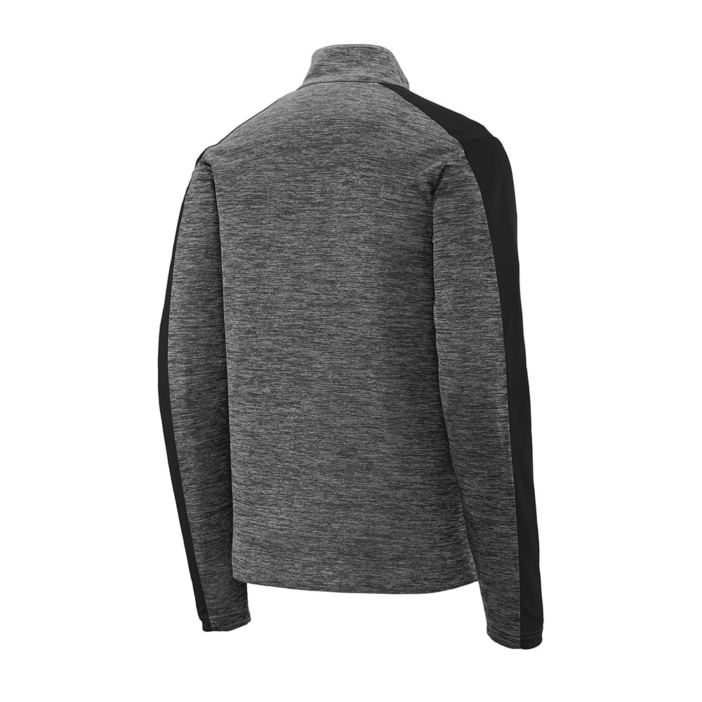 Sport - Tek ST397 PosiCharge Two - Tone Electric Heather 1/4 Zip Pullover - Gorvex.com