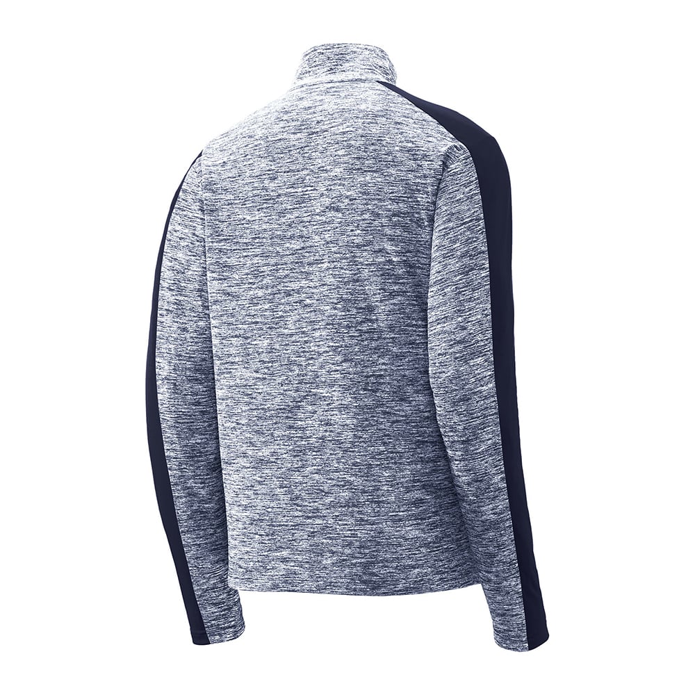 Sport - Tek ST397 PosiCharge Two - Tone Electric Heather 1/4 Zip Pullover - Gorvex.com