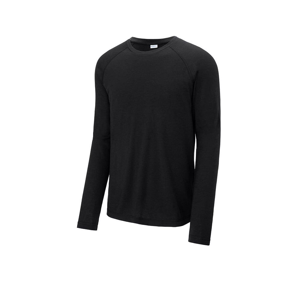 Sport - Tek ST400LS PosiCharge Tri - Blend Long Sleeve Raglan T-Shirt - Gorvex.com