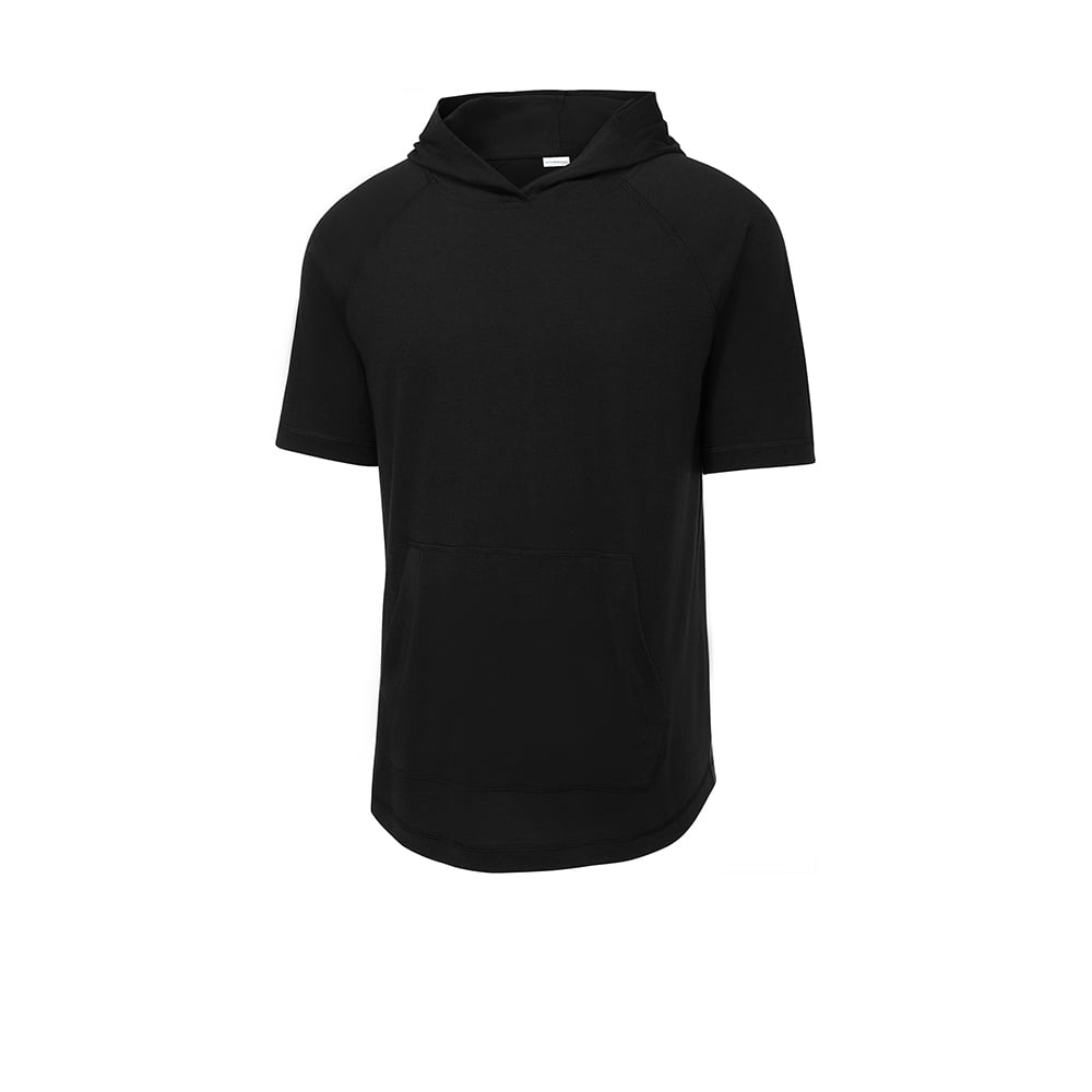 Sport - Tek ST404 PosiCharge Tri - Blend Short Sleeve Raglan Hoodie - Gorvex.com