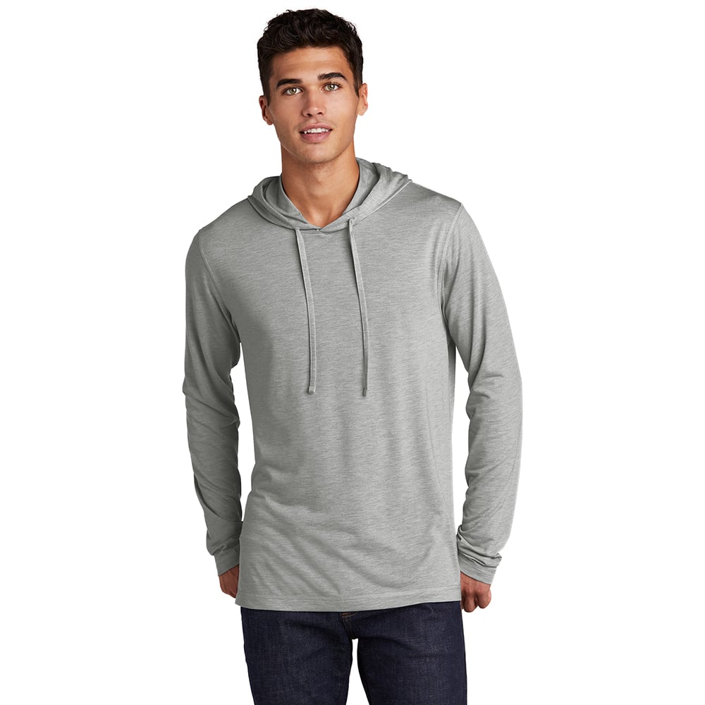 Sport - Tek ST406 PosiCharge Tri - Blend Long Sleeve Hooded Shirt - Gorvex.com