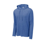 Sport - Tek ST406 PosiCharge Tri - Blend Long Sleeve Hooded Shirt - Gorvex.com