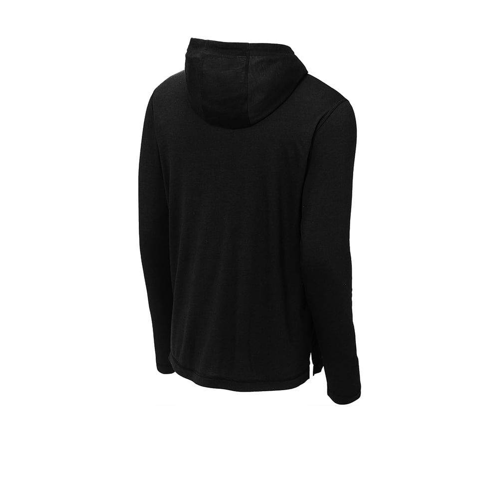 Sport - Tek ST406 PosiCharge Tri - Blend Long Sleeve Hooded Shirt - Gorvex.com