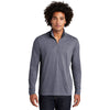 Sport - Tek ST407 PosiCharge Tri - Blend Lightweight Quarter - Zip Pullover - Gorvex.com