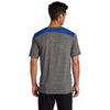 Sport - Tek ST410 PosiCharge Tri - Blend Two - Tone Short Sleeve T-Shirt - Gorvex.com