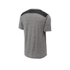 Sport - Tek ST410 PosiCharge Tri - Blend Two - Tone Short Sleeve T-Shirt - Gorvex.com