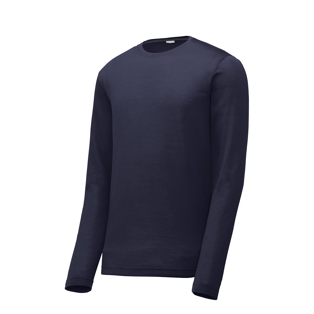 Sport - Tek ST450LS PosiCharge Competitor Cotton Touch Long Sleeve Tee - Gorvex.com