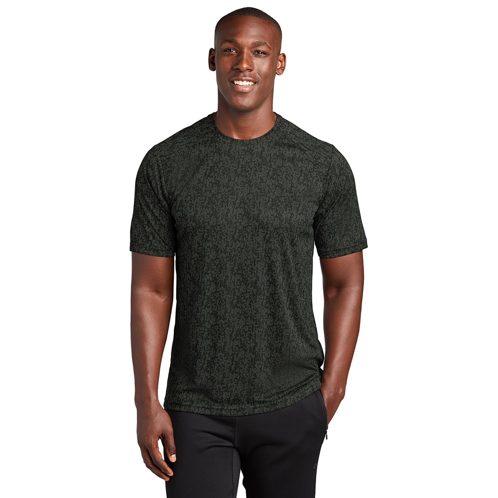 Sport - Tek ST460 Short Sleeve Digi Camo Performance T-Shirt - Gorvex.com