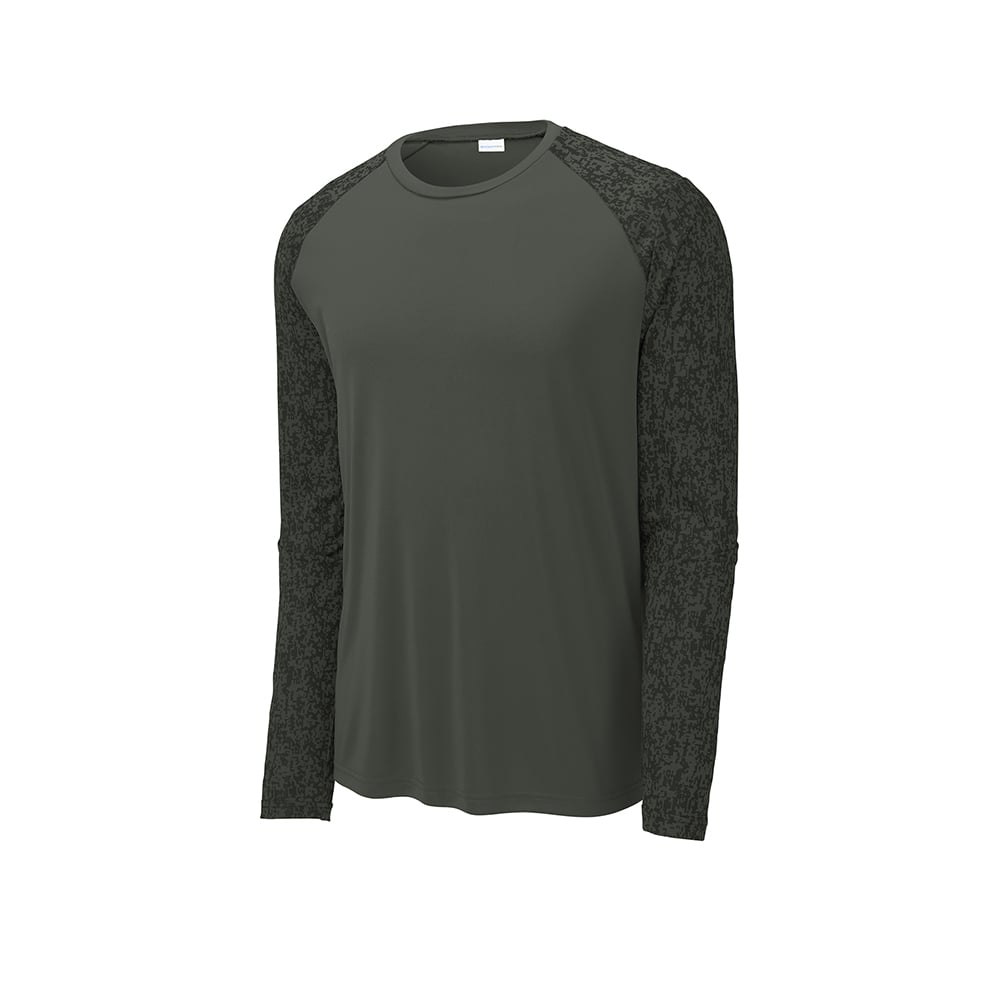 Sport - Tek ST460LS Long Sleeve Digi Camo Performance T-Shirt - Gorvex.com