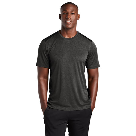 Sport - Tek ST465 Endeavor Short Sleeve T-Shirt with Mesh Panels - Gorvex.com