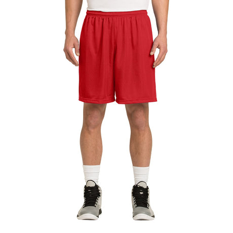 Sport - Tek ST510 PosiCharge Classic 7" Inseam Mesh Shorts - Gorvex.com