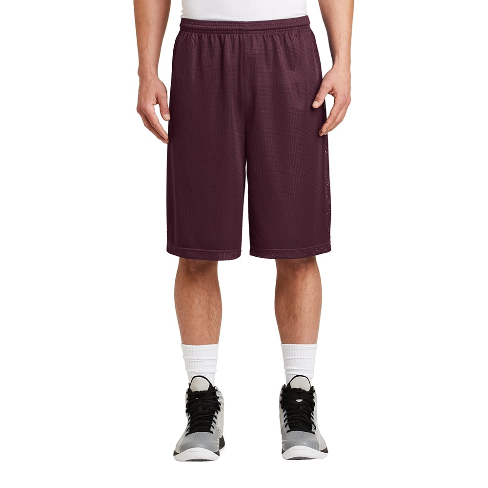 Sport - Tek ST511 PosiCharge Classic 11" Inseam Extra Long Mesh Shorts - Gorvex.com