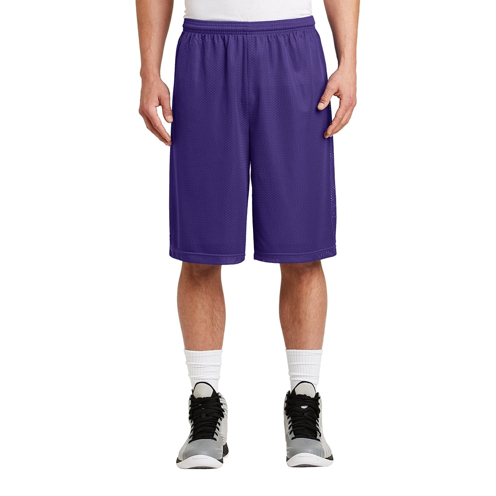 Sport - Tek ST511 PosiCharge Classic 11" Inseam Extra Long Mesh Shorts - Gorvex.com