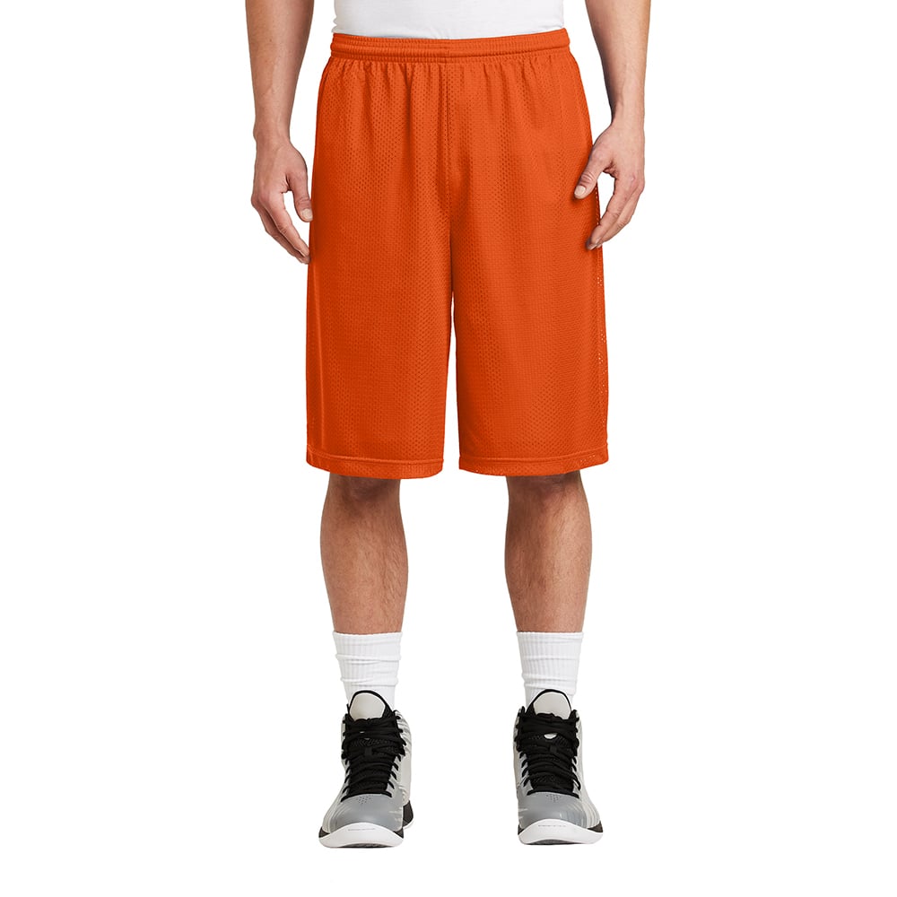 Sport - Tek ST511 PosiCharge Classic 11" Inseam Extra Long Mesh Shorts - Gorvex.com