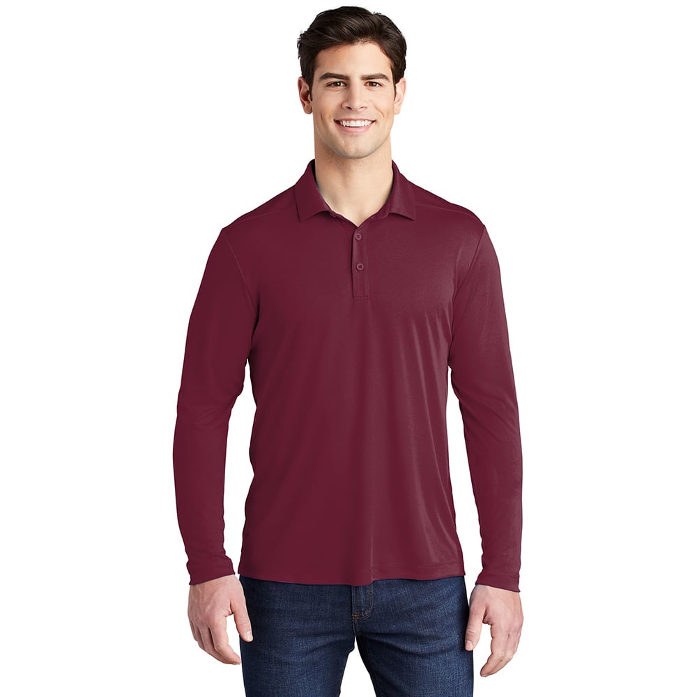 Sport - Tek ST520LS Posi - UV Pro Long Sleeve Polo - Gorvex.com