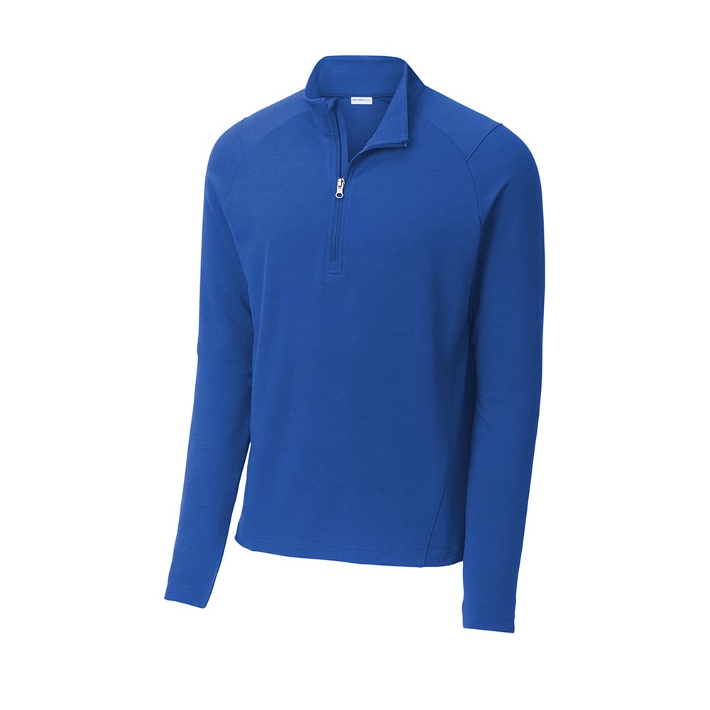 Sport - Tek ST561 Sport - Wick Flex Fleece Quarter - Zip Sweatshirt - Gorvex.com