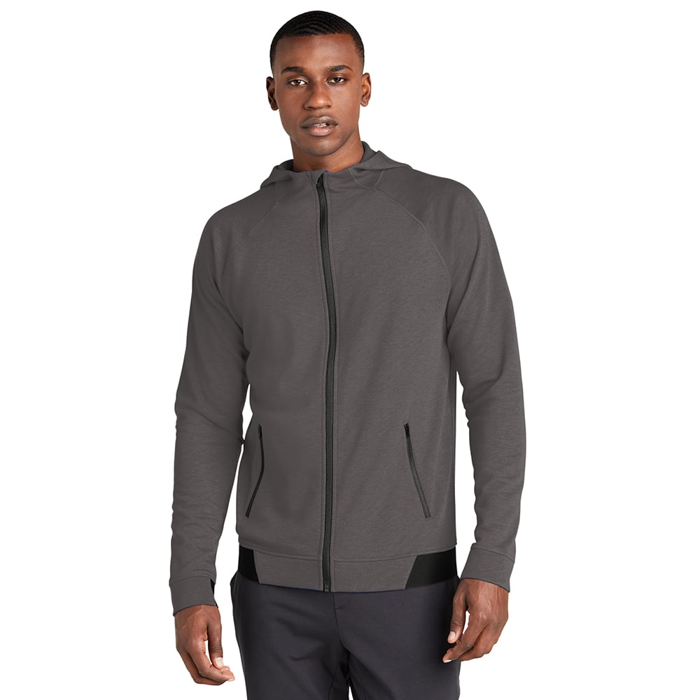 Sport - Tek ST570 PosiCharge Strive Full Zip Hooded Sweatshirt - Gorvex.com