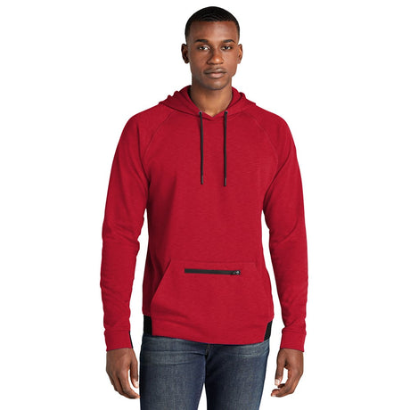 Sport - Tek ST571 PosiCharge Strive Hooded Pullover with Zippered Pocket - Gorvex.com