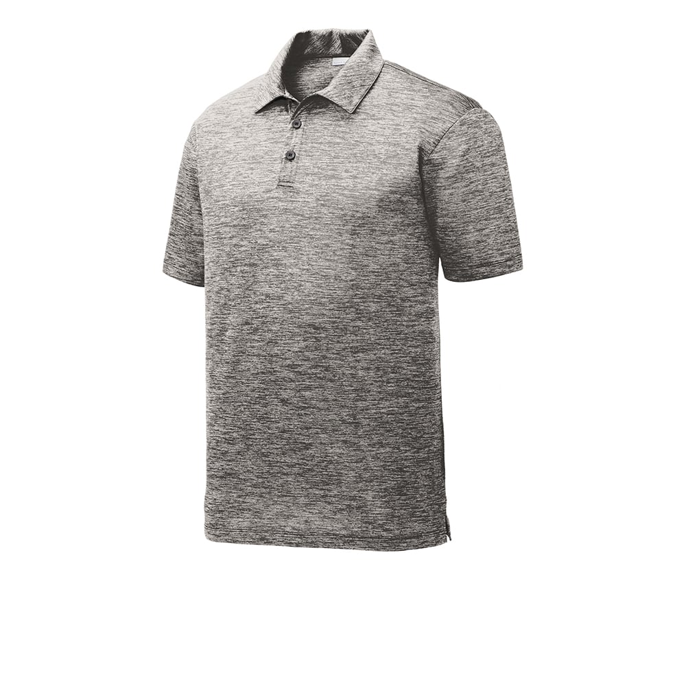 Sport - Tek ST590 PosiCharge Electric Heather Short Sleeve Polo - Gorvex.com