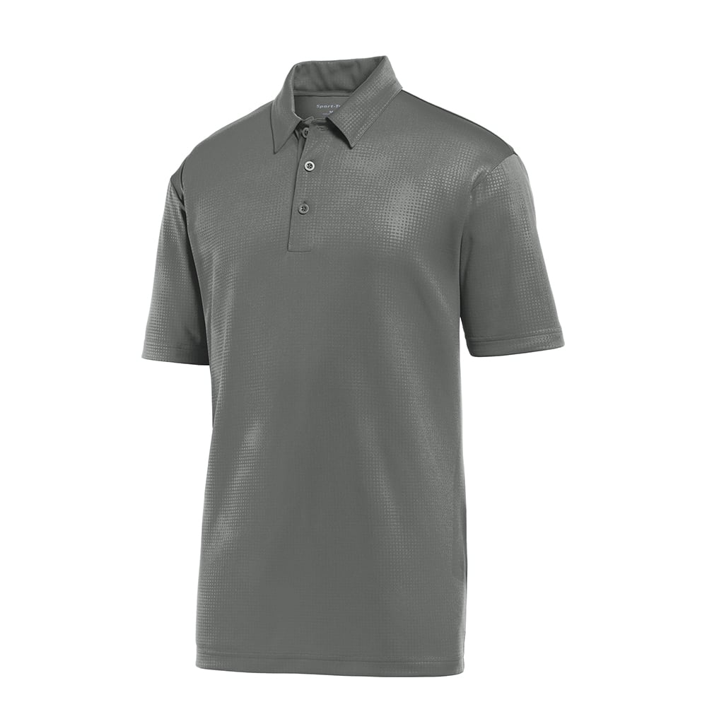 Sport - Tek ST630 Embossed PosiCharge Tough Polo - Gorvex.com