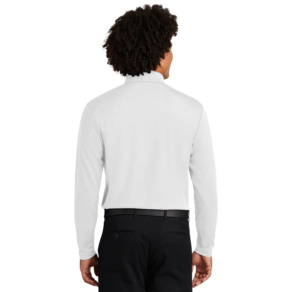 Sport - Tek ST640LS PosiCharge RacerMesh Long Sleeve Polo - Gorvex.com