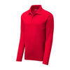 Sport - Tek ST640LS PosiCharge RacerMesh Long Sleeve Polo - Gorvex.com