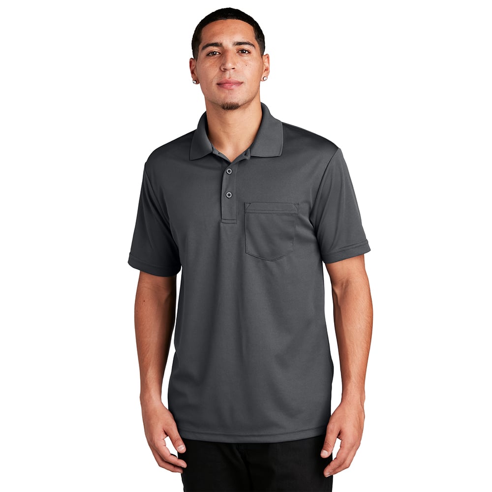 Sport - Tek ST640P PosiCharge RacerMesh Polo with Pocket - Gorvex.com