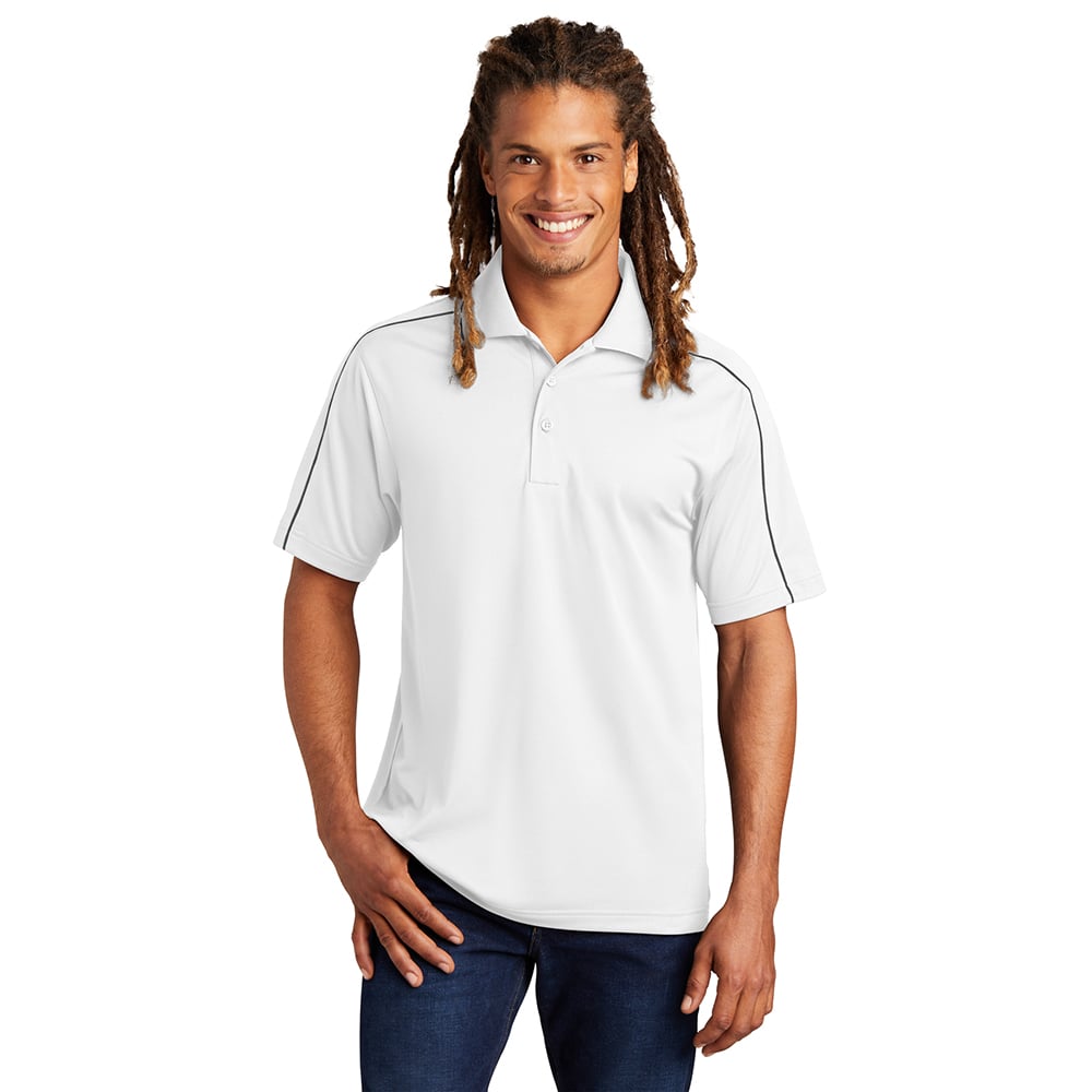 Sport - Tek ST653 Sport - Wick Micropique Polo with Contrast Piping - Gorvex.com