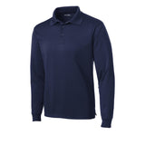 Sport - Tek ST657 Sport - Wick Micropique Long Sleeve Polo - Gorvex.com