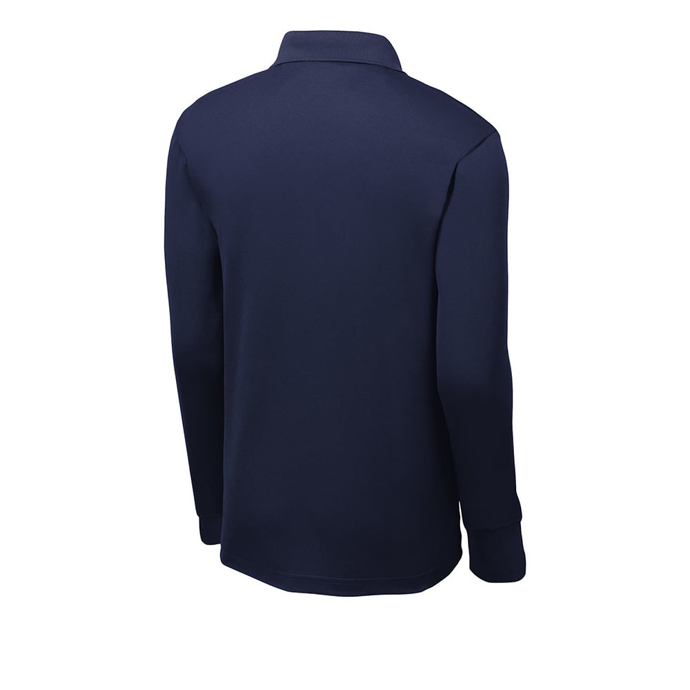 Sport - Tek ST657 Sport - Wick Micropique Long Sleeve Polo - Gorvex.com