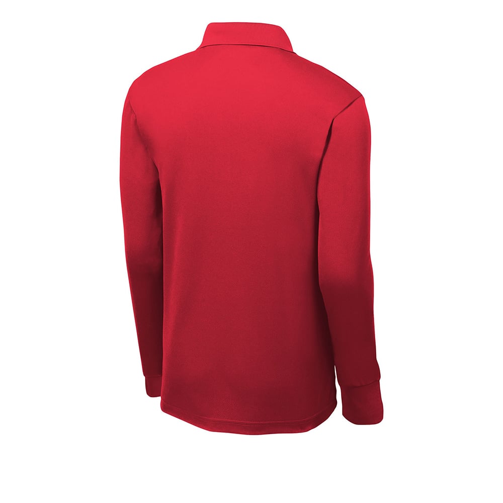 Sport - Tek ST657 Sport - Wick Micropique Long Sleeve Polo - Gorvex.com