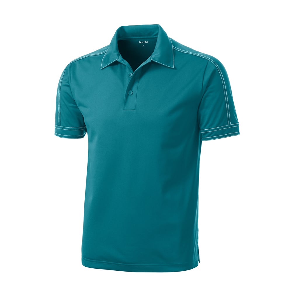 Sport - Tek ST659 Sport - Wick Micropique Polo with Contrast Stitching - Gorvex.com