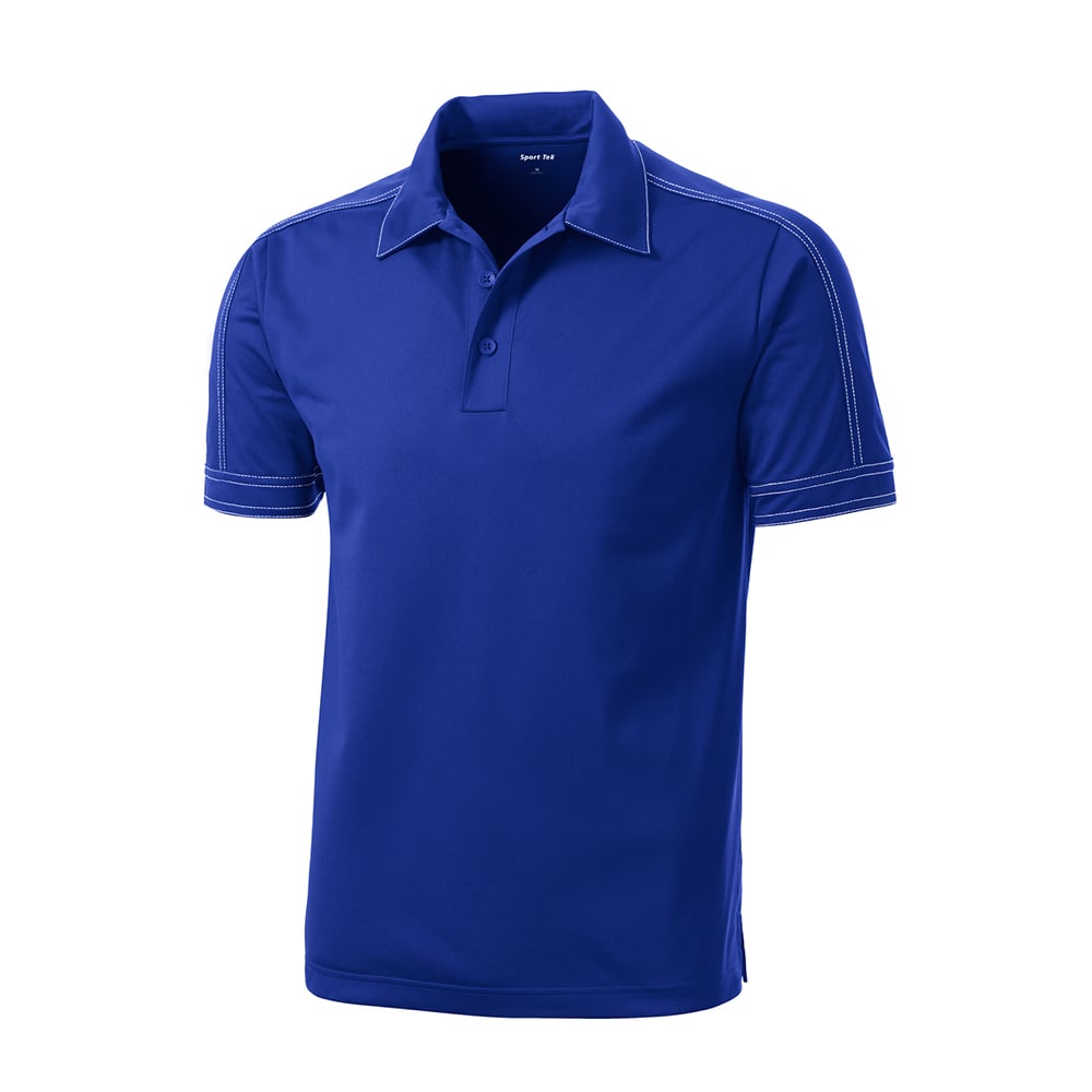 Sport - Tek ST659 Sport - Wick Micropique Polo with Contrast Stitching - Gorvex.com