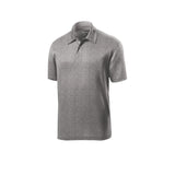 Sport - Tek ST660 Heather Contender Polo with 3 - Button Placket - Gorvex.com