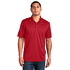 Sport - Tek ST680 PosiCharge Micro - Mesh Polo with 3 - Button Placket - Gorvex.com