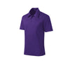 Sport - Tek ST690 PosiCharge Active Textured Polo with 3 - Button Placket - Gorvex.com