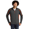 Sport - Tek ST851 Sport - Wick Stretch Half - Zip Colorblock Pullover - Gorvex.com