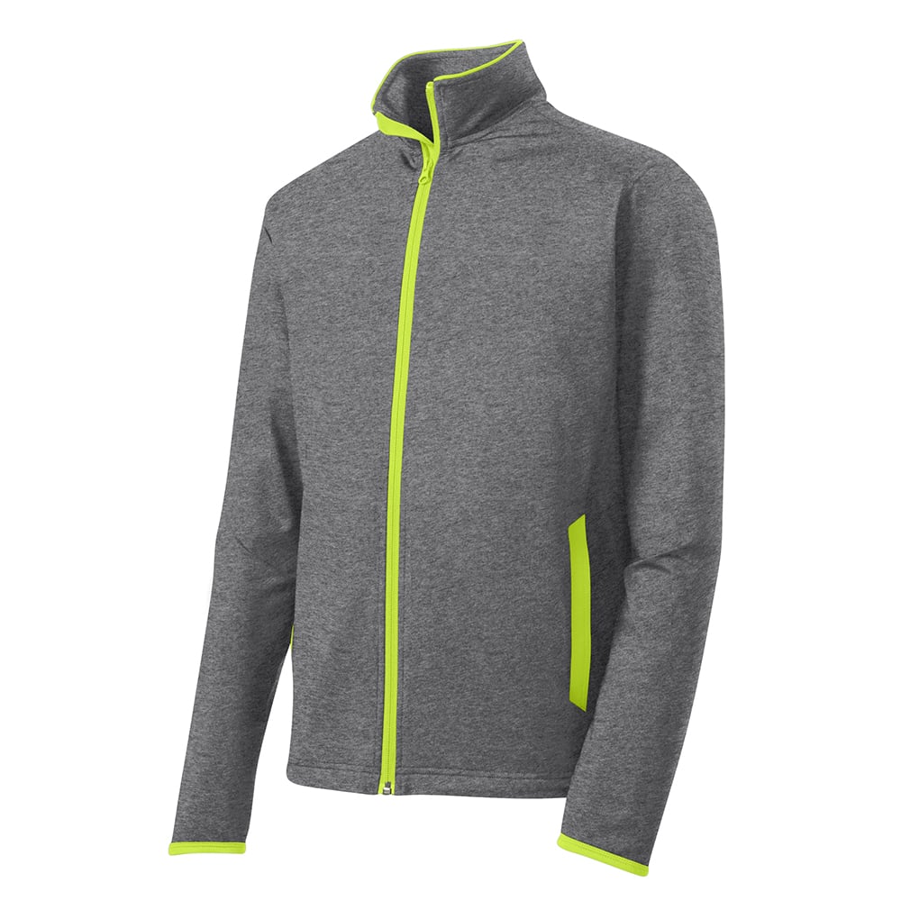 Sport - Tek ST853 Sport - Wick Stretch Jacket with Contrast Piping - Gorvex.com