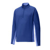 Sport - Tek ST854 Sport - Wick Stretch Contrast Raglan Half - Zip Pullover - Gorvex.com