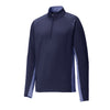 Sport - Tek ST854 Sport - Wick Stretch Contrast Raglan Half - Zip Pullover - Gorvex.com