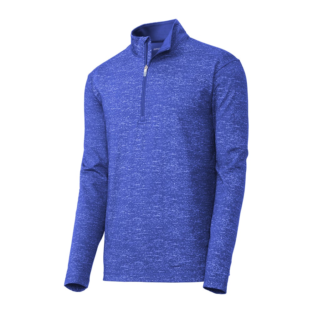 Sport - Tek ST855 Sport - Wick Stretch Reflective Heather 1/2 - Zip Pullover - Gorvex.com