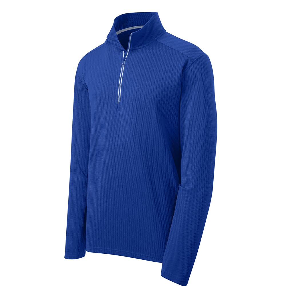 Sport - Tek ST860 Sport - Wick Textured Quarter - Zip Pullover - Gorvex.com