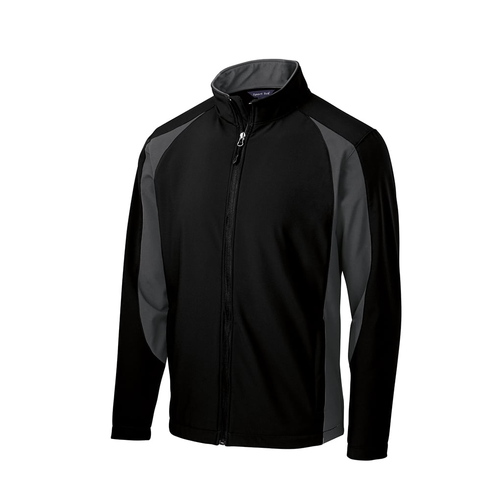 Sport - Tek ST970 Colorblock Soft Shell Jacket with Zippered Pockets - Gorvex.com