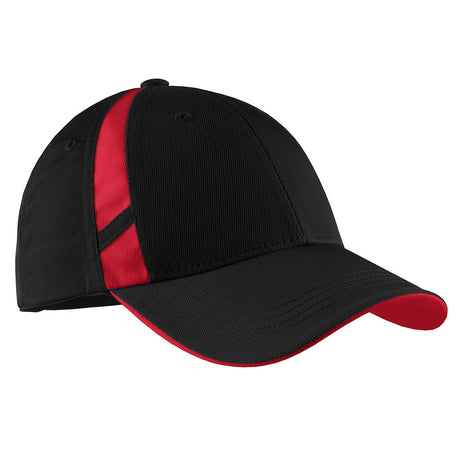 Sport - Tek STC12 Dry Zone Moisture - Wicking Cap with Mesh Inset - Gorvex.com