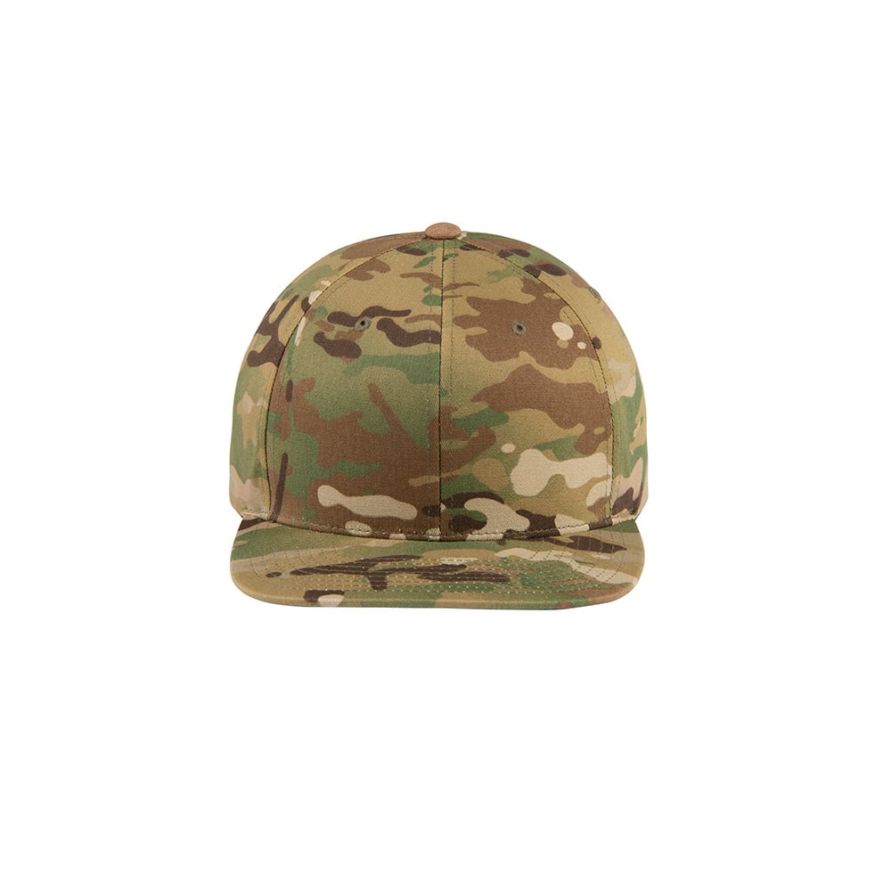 Sport - Tek STC19 Yupoong Flat Bill Snapback Adjustable Cap - Gorvex.com